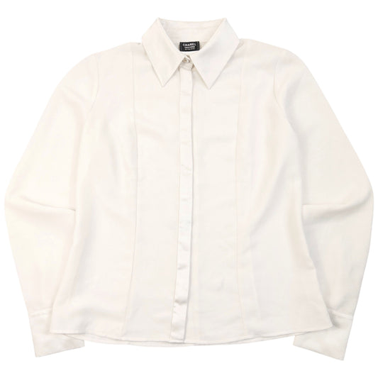 Vintage 2000s Chanel Uniform Button Up Blouse Womens Size S