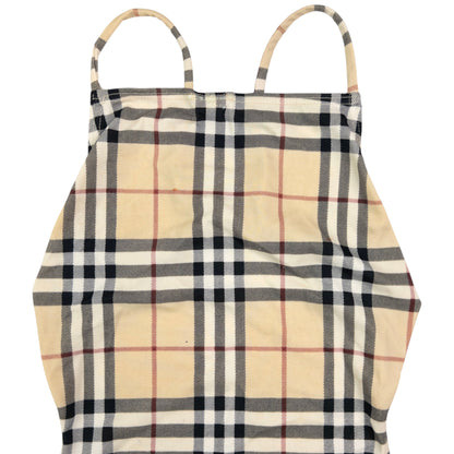 Vintage Burberry Nova Check Swimming Costume Womens Size L