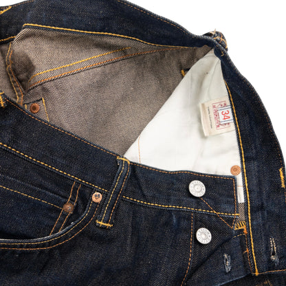 Vintage Evisu Tiger Stripe Daicock Japanese Denim Jeans Size W33