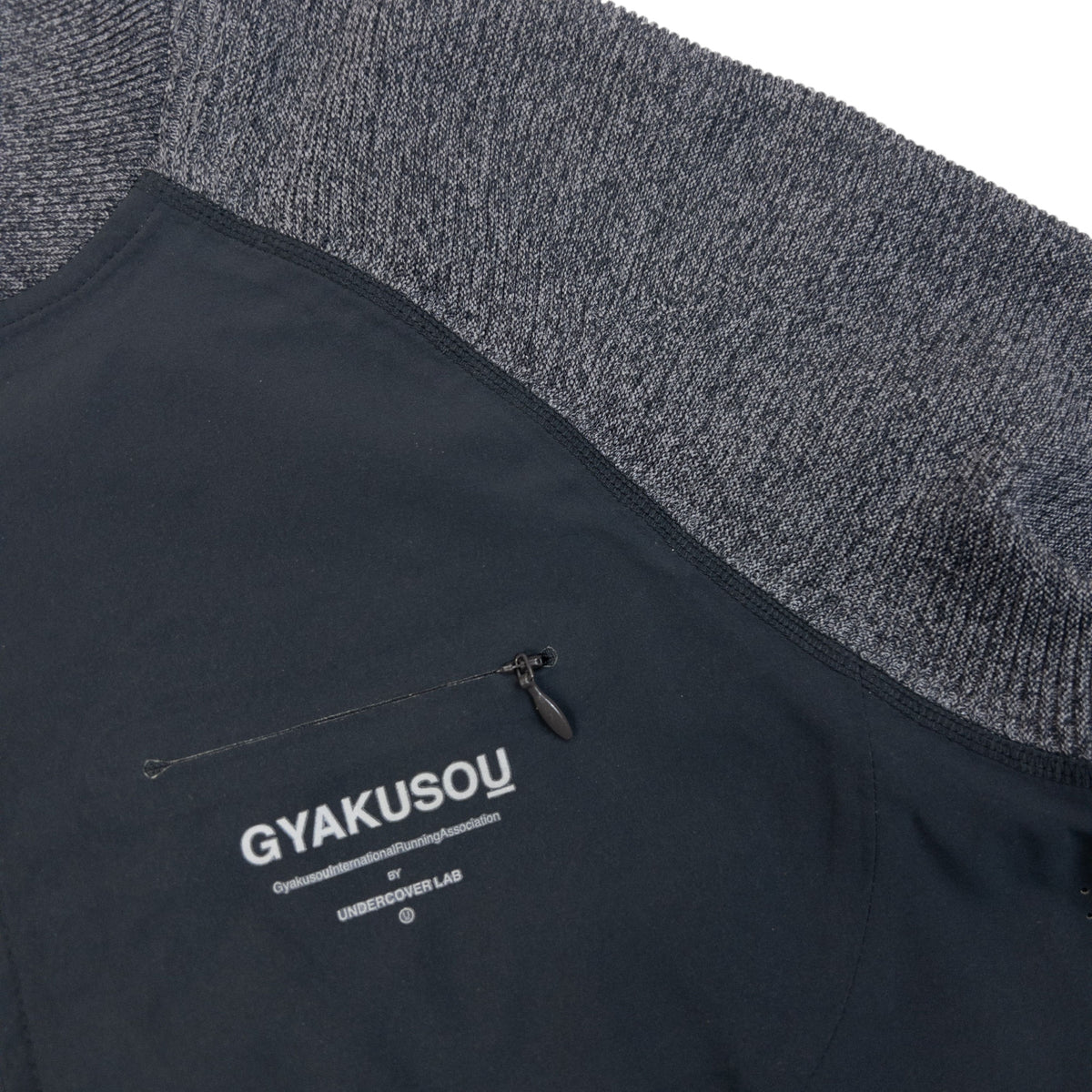 Vintage 2016 Nike Gyakusou Undercover Lab Laser-Cut Jacket in black, photo 6