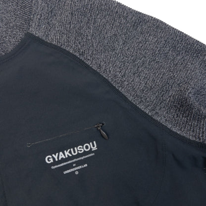 Vintage 2016 Nike Gyakusou Undercover Lab Laser-Cut Jacket in black, photo 6