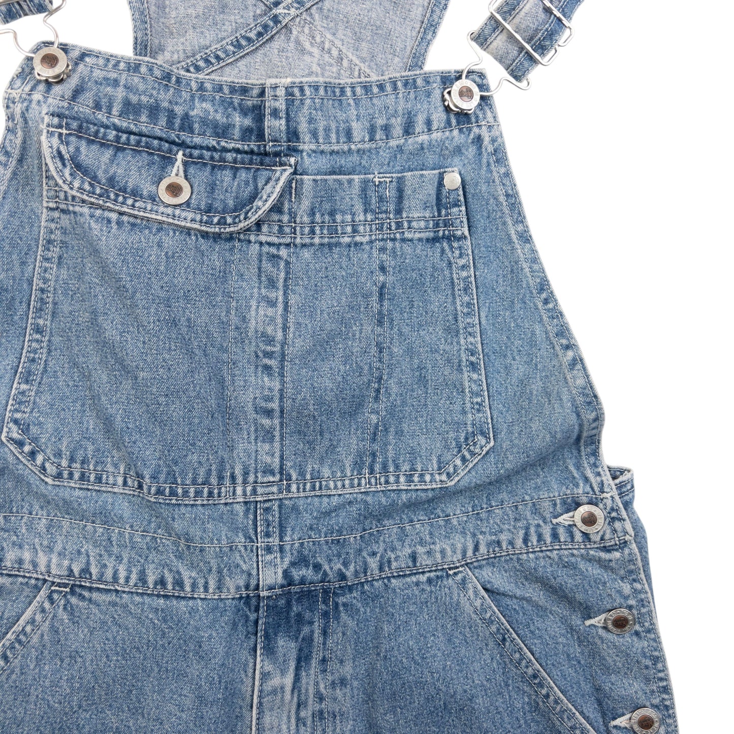Vintage 90s Levi's Silver Tab Denim Dungarees Size S