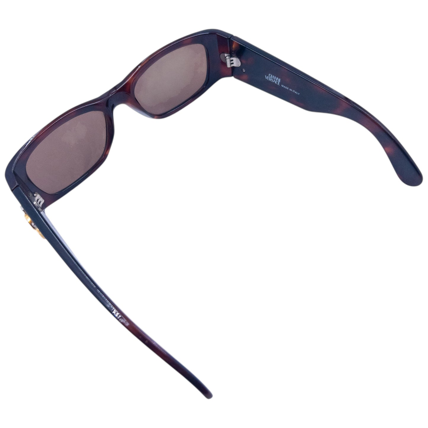 Vintage 90s Gianni Versace Tortoise Shell Sunglasses