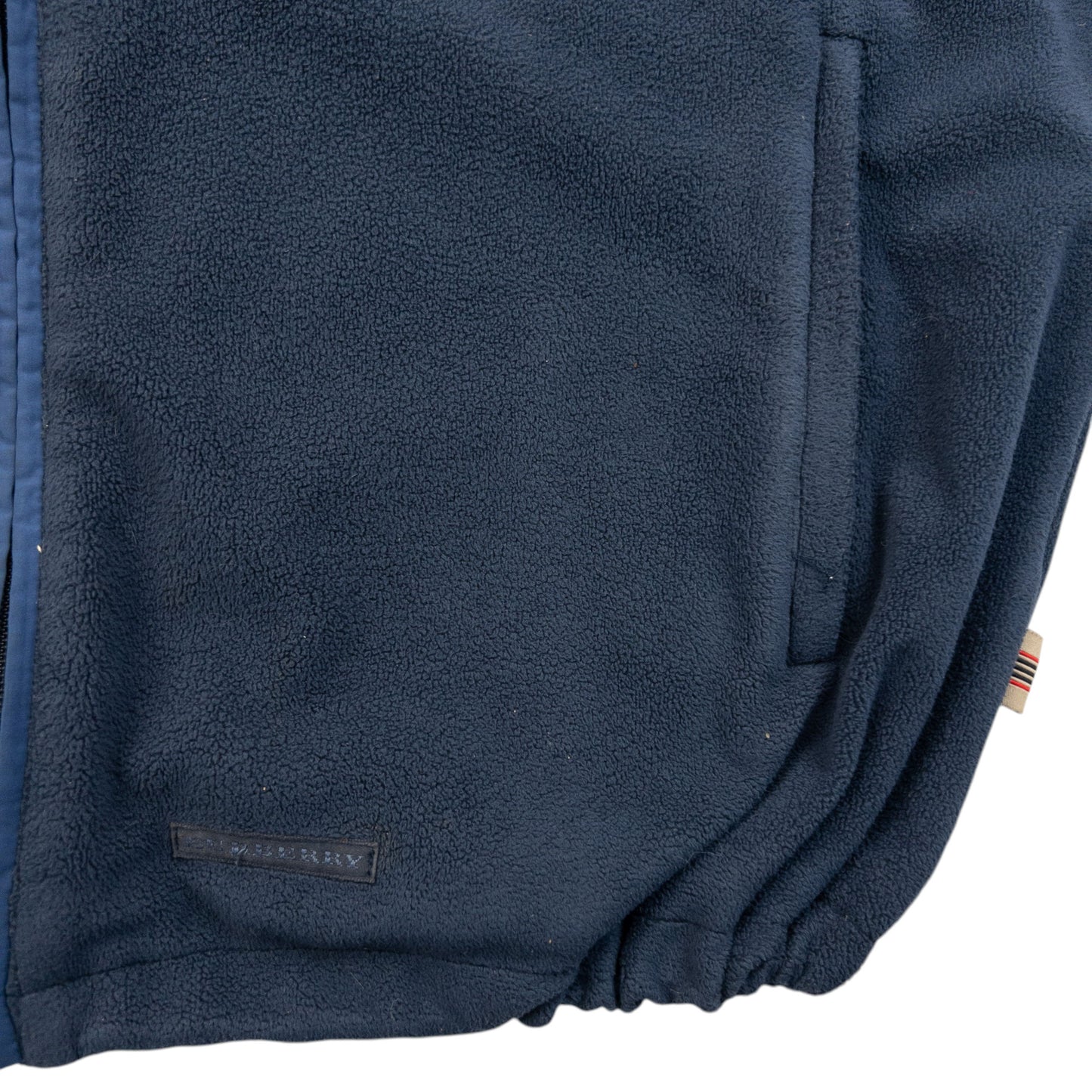 Vintage 2000s Burberry Golf Zip Up Fleece Gilet Size XXL