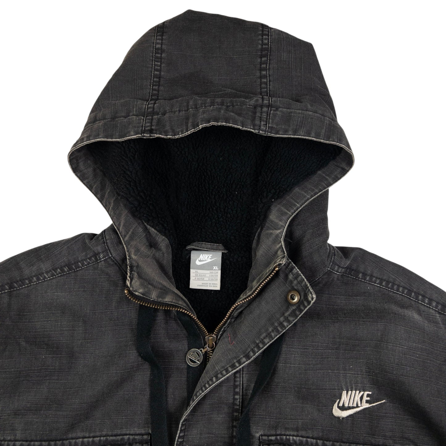 Vintage Nike Zip Up Cargo Jacket Size XL