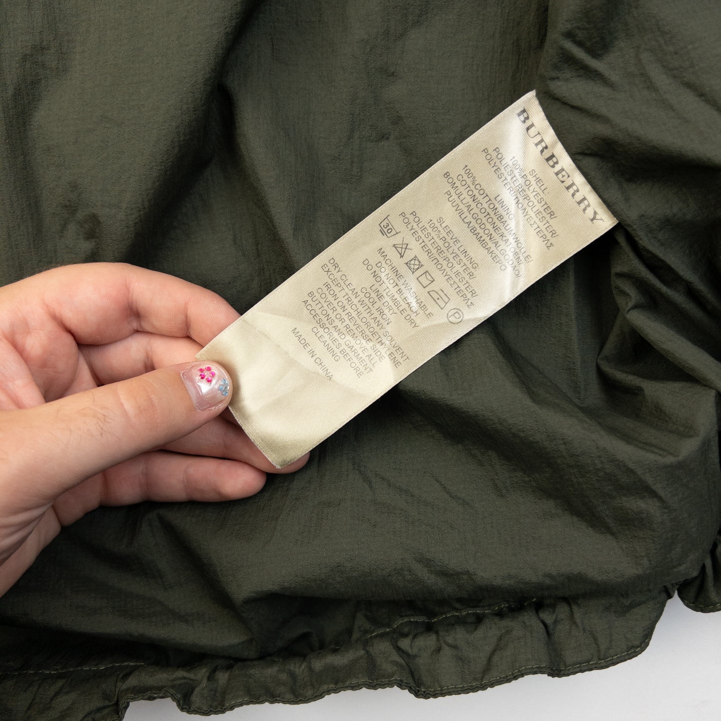 Vintage Burberry Brit Zip Up Jacket Size XS