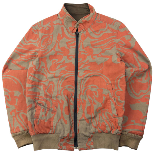 Vintage 2000s PPFM Reversible Zip Up Jacket Size s