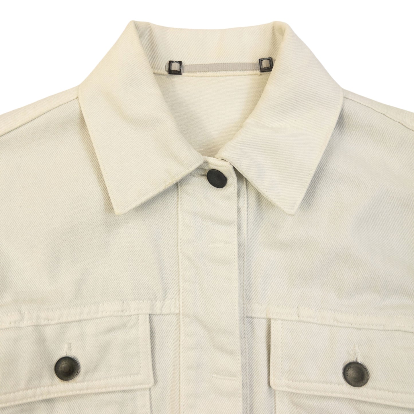 Vintage 2000s Gucci By Tom Ford Button Up Denim Jacket Womens Size XS