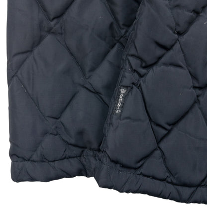 Vintage Armani Jeans Zip Off Sleeve Quilted Jacket Womens Size