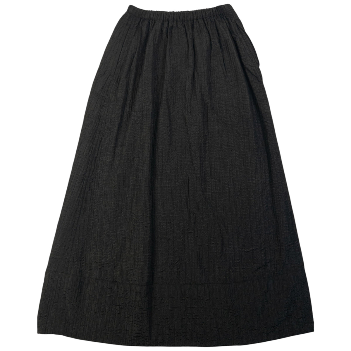 Vintage 90s Plantation By Issey Miyake Crinkle Skirt Womens One Size