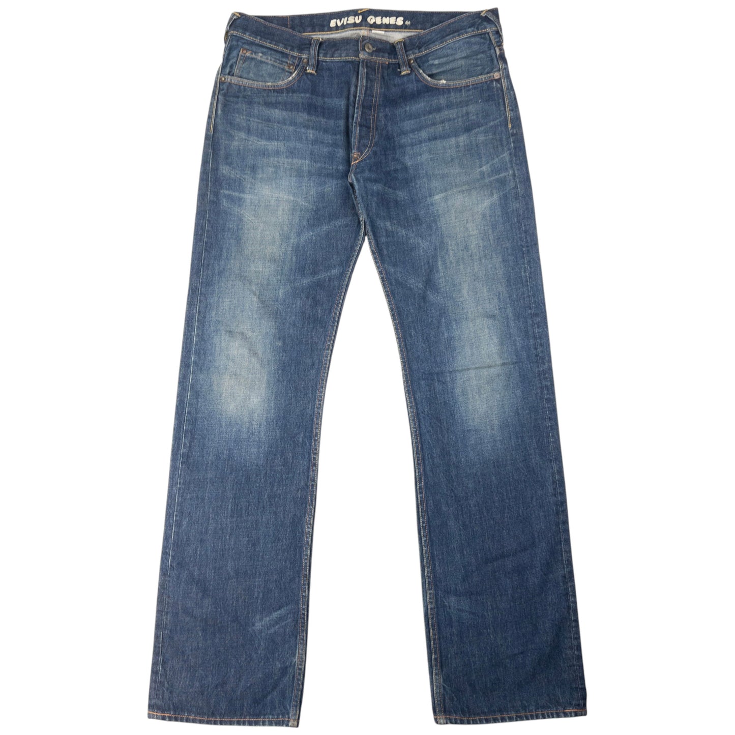 Vintage Evisu Double Gull Japanese Denim Jeans Size W38