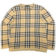 Vintage 2000s Burberry Nova Check Jumper Size M