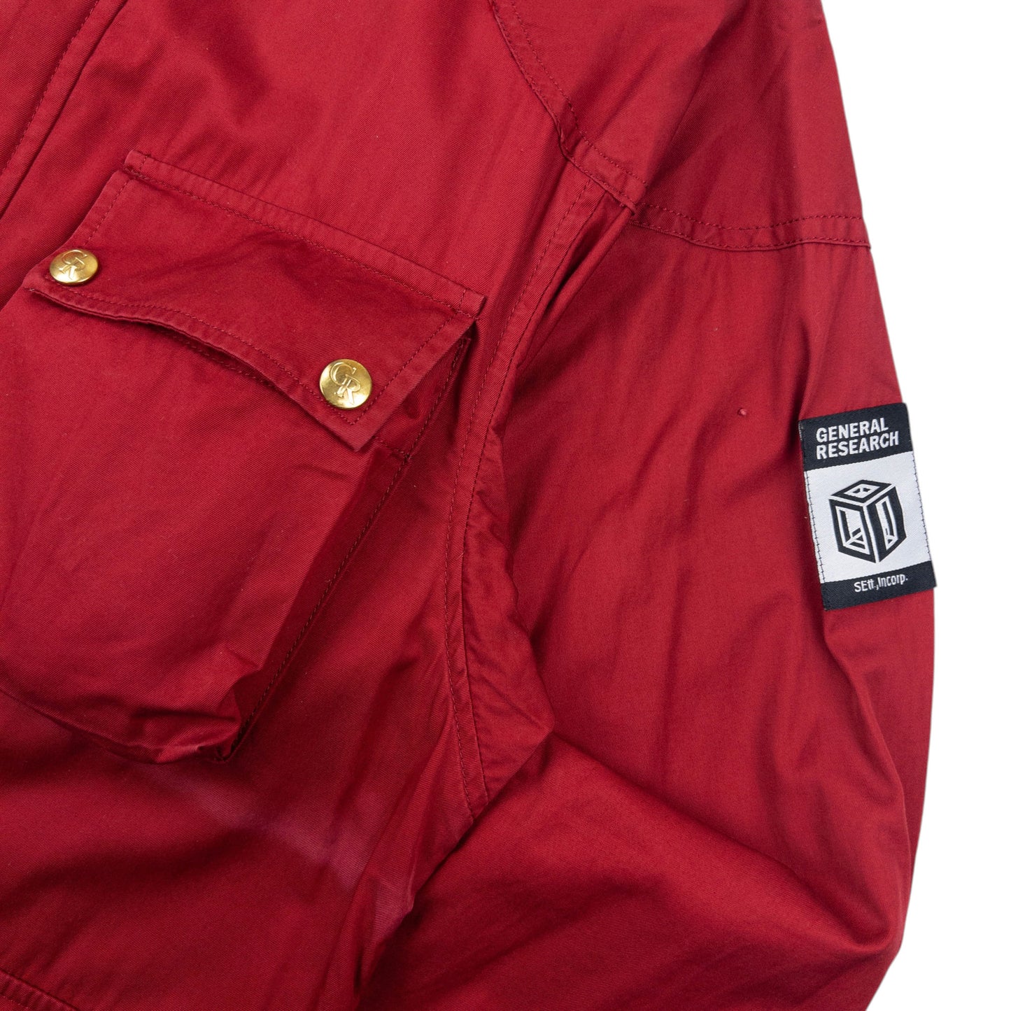 Vintage 1998 General Research Zip Up Cargo Jacket Size M