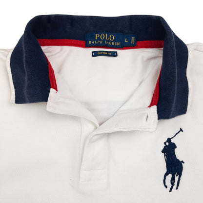 Vintage Polo Ralph Lauren Open 65 Offshore Racing USA Polo Shirt Size L