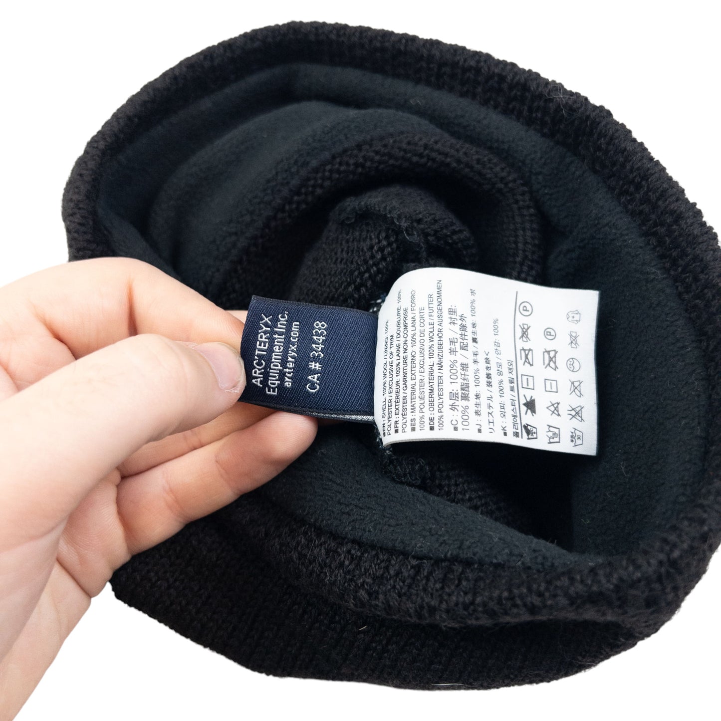 Vintage Arcteryx Embroidered Wool Beanie Hat