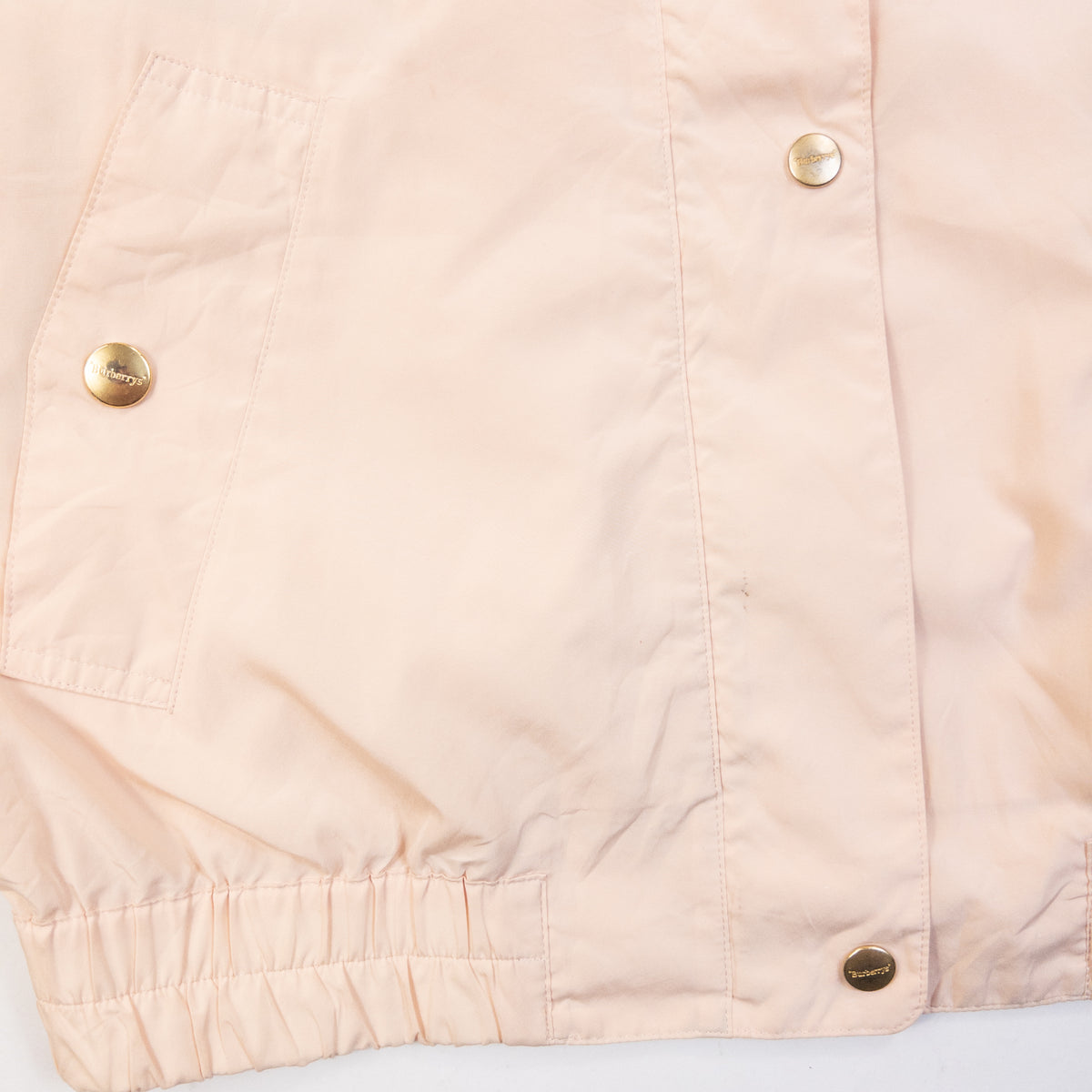 Vintage 90s Burberry Lightweight Zip Up Jacket Womens Size M