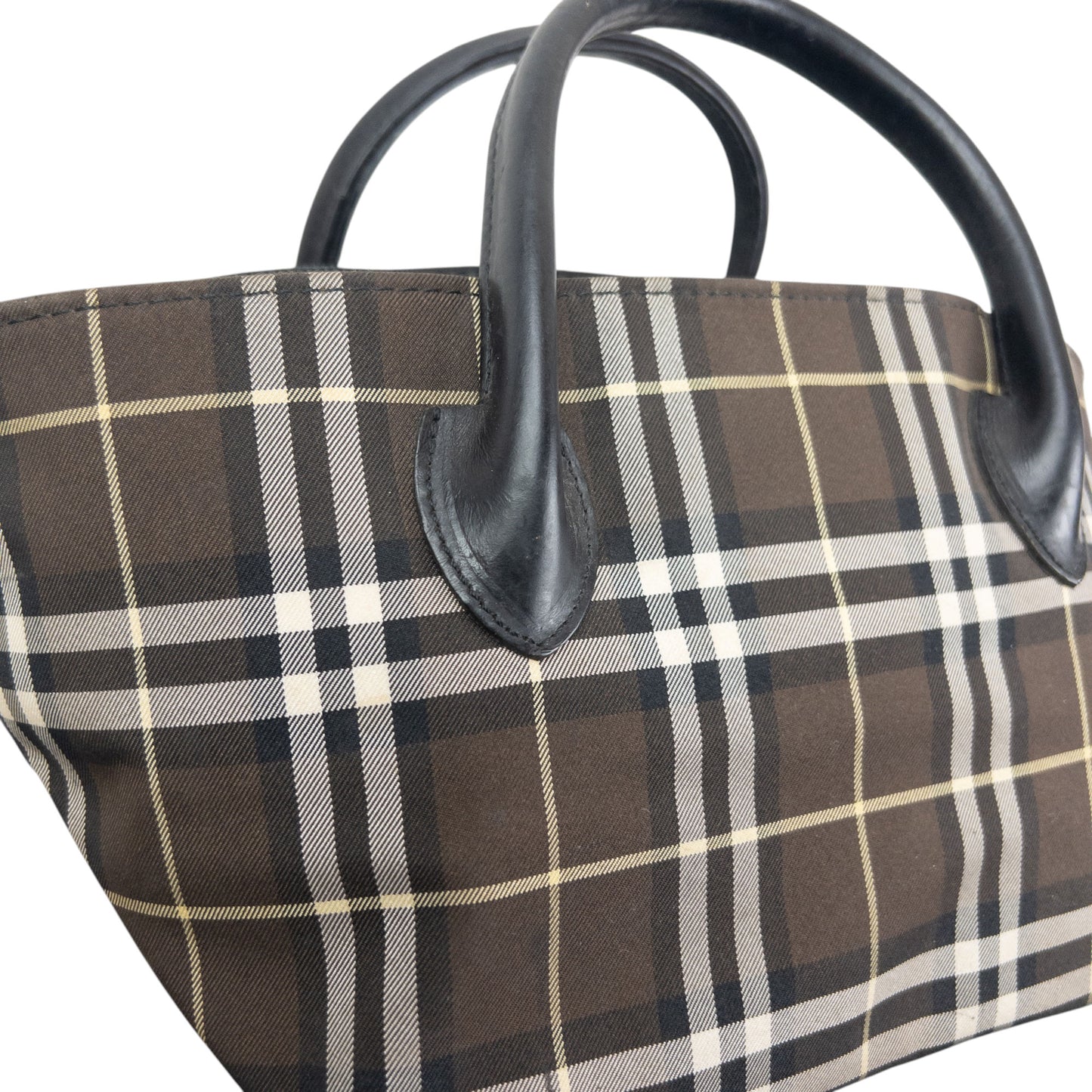Vintage 2000s Burberry Blue Label Nova Check Handbag