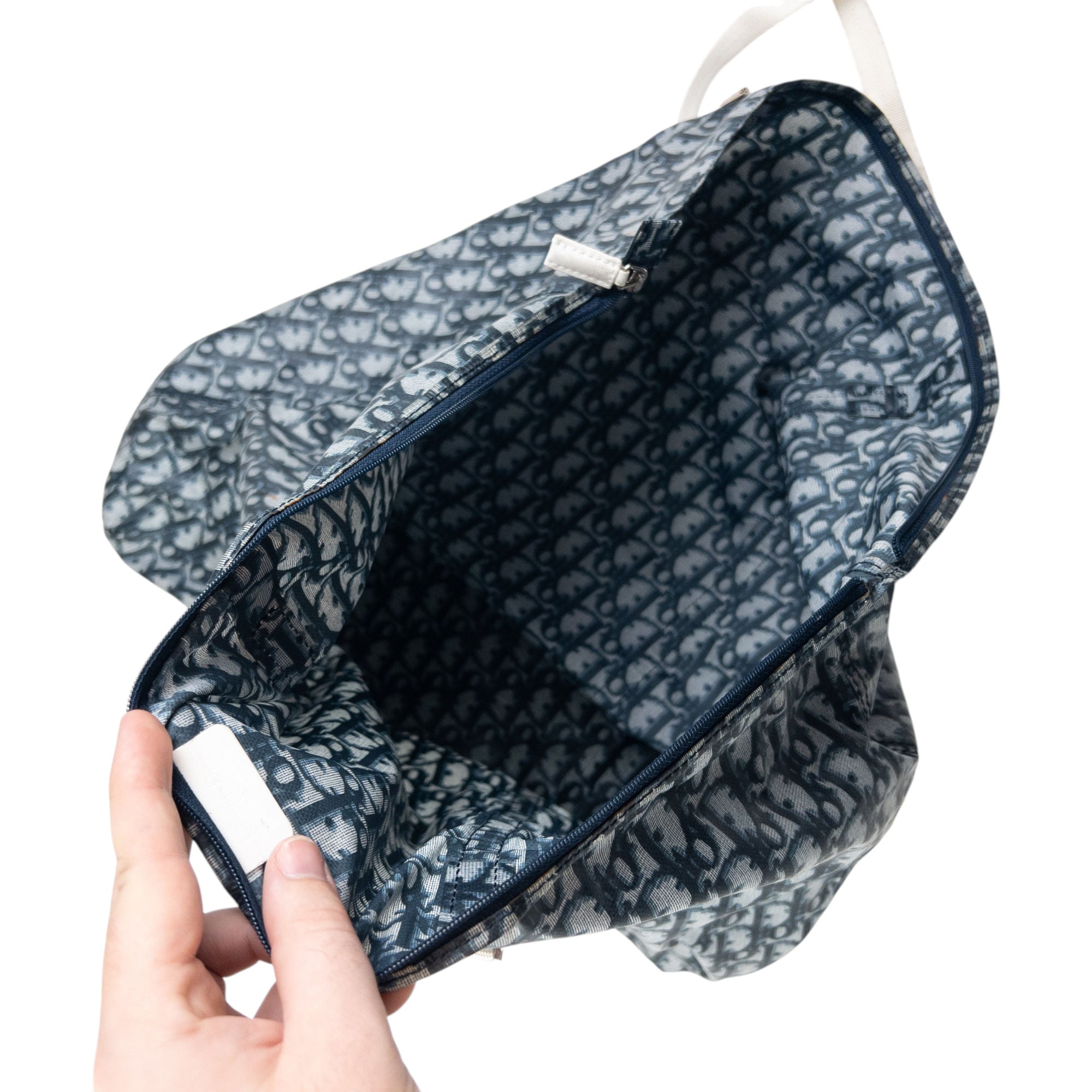 Vintage Dior Monogram Lightweight Shoulder Bag