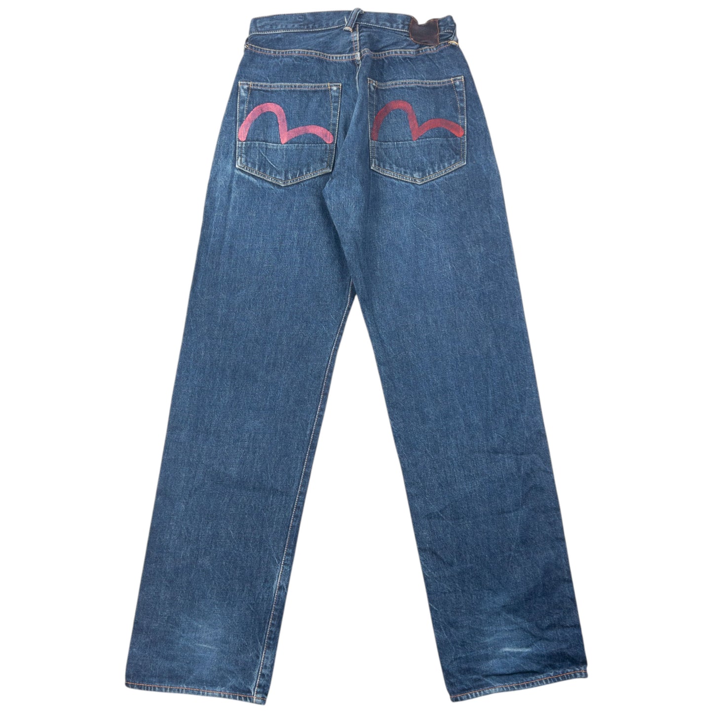 Vintage 90s Evisu Double Gull Japanese Denim Jeans Size W28