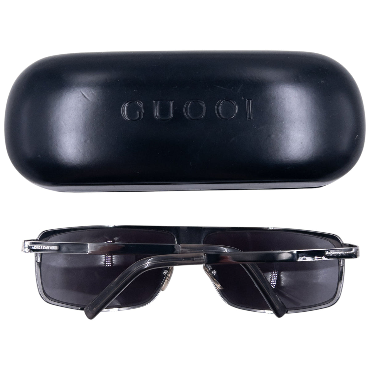Vintage 2000s Gucci Sunglasses in grey, photo 8