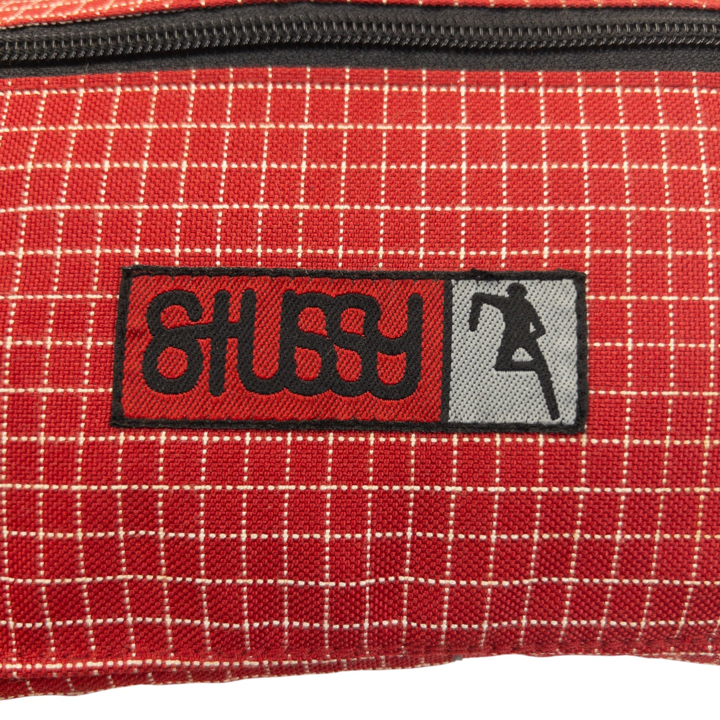 Vintage 2000s Stussy Checkered Crossbody Bag