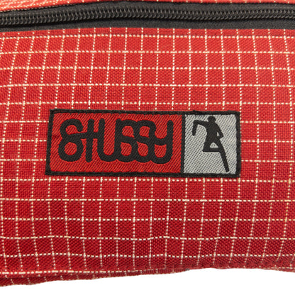 Vintage 2000s Stussy Checkered Crossbody Bag