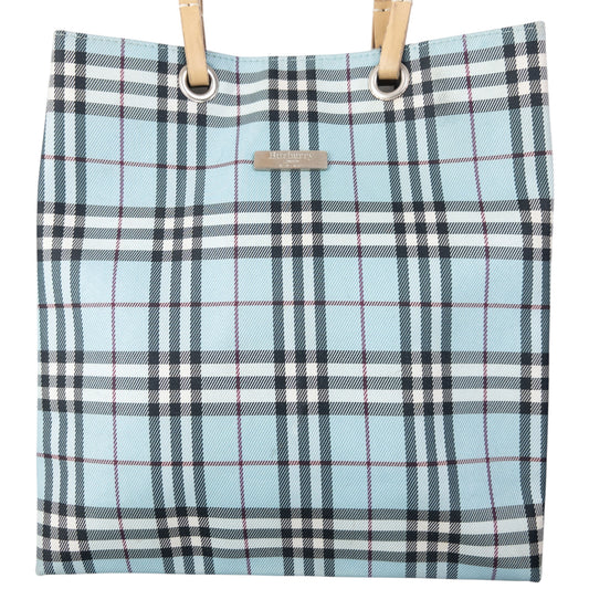 Vintage 2000s Burberry Blue Label Nova Check Shoulder Bag