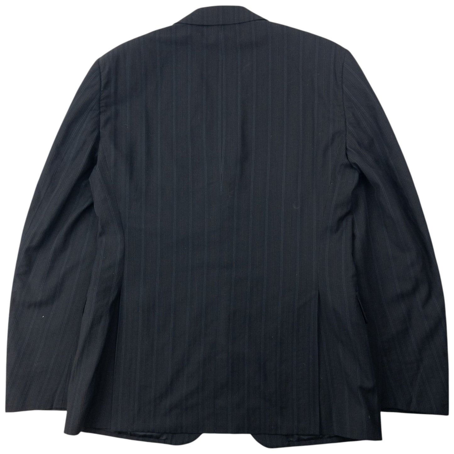 Vintage 2000s Versace Versus Pinstripe Jacket & Trousers Suit Set Size XL