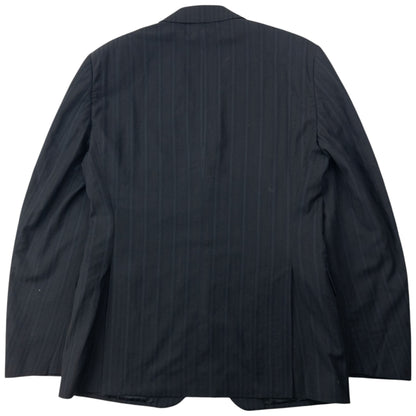 Vintage 2000s Versace Versus Pinstripe Jacket & Trousers Suit Set Size XL