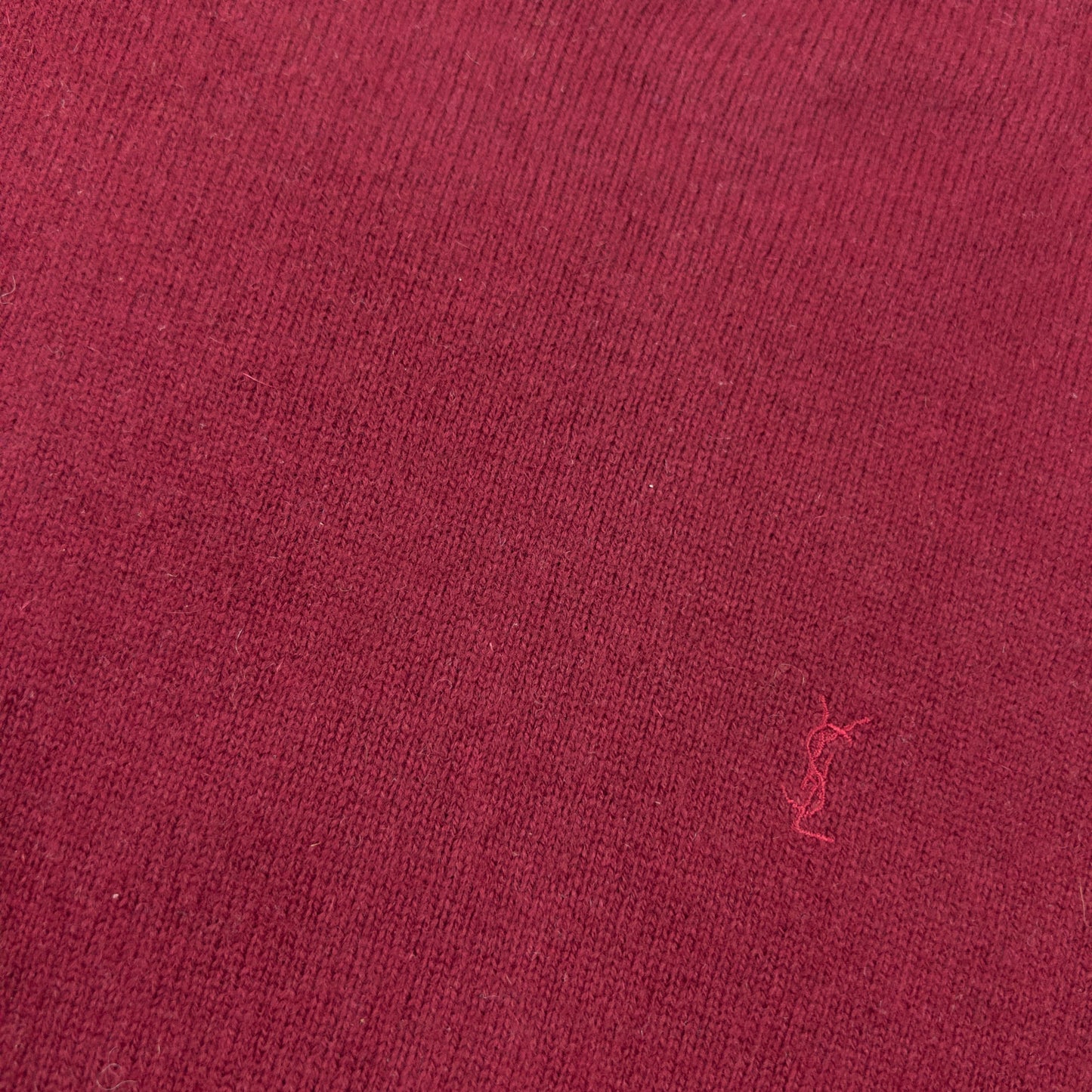 Vintage 90s YSL Yves Saint Laurent Wool Jumper Size L