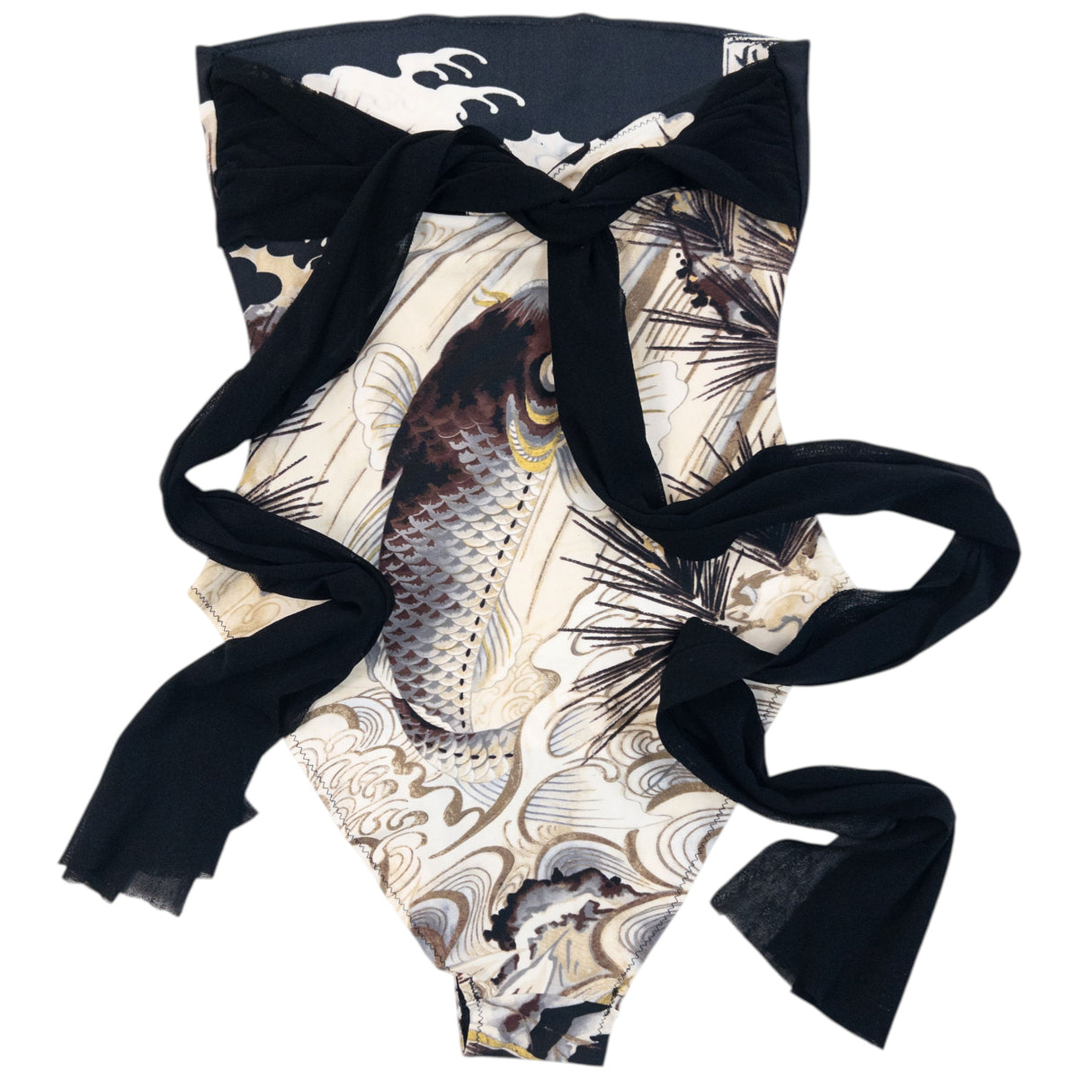 Vintage 90s Jean Paul Gaultier Koi Fish Swimming Costume, photo 3