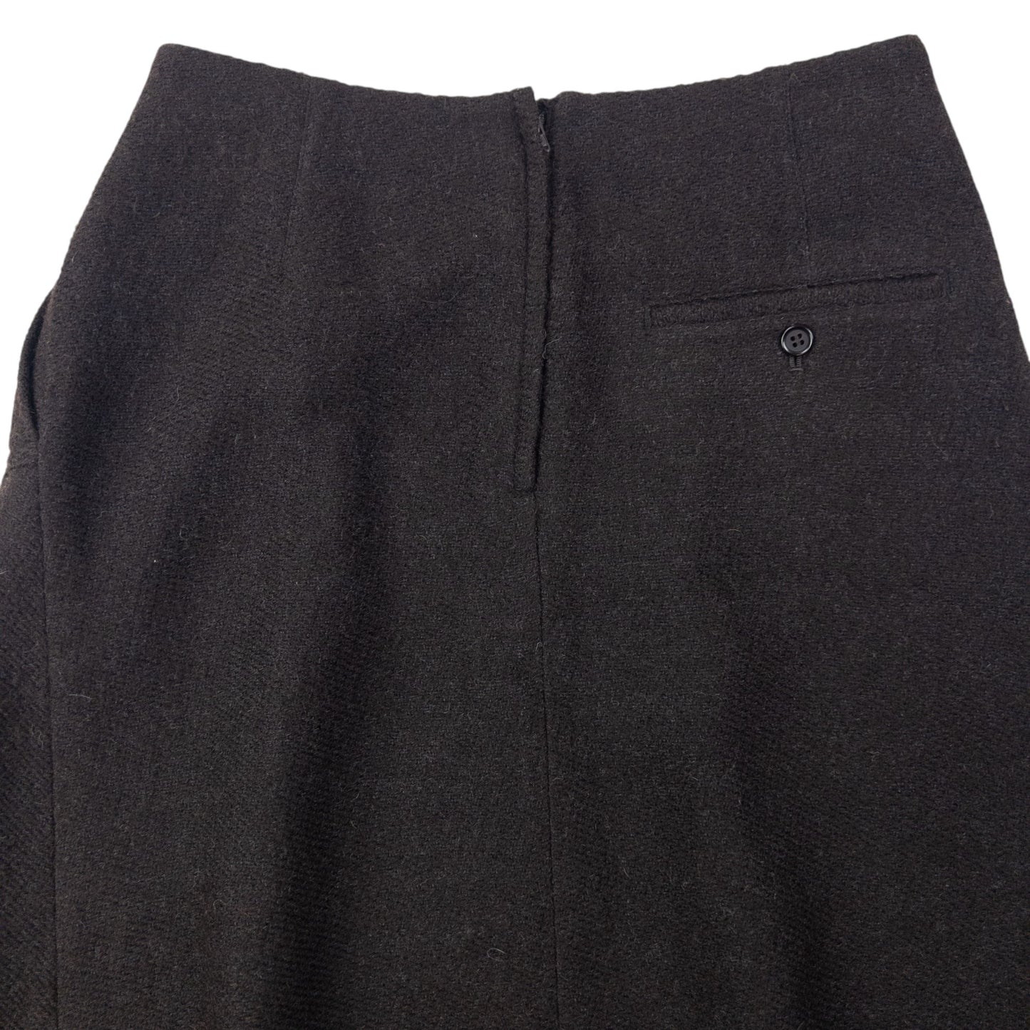 Vintage 90s Plantation By Issey Miyake Pleated Wool Skirt Womens Size W28