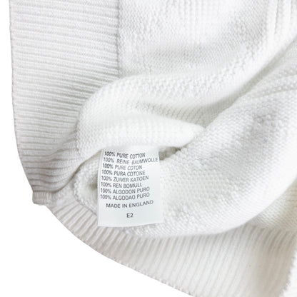 Vintage Burberry Embroidered Knit Jumper Size M