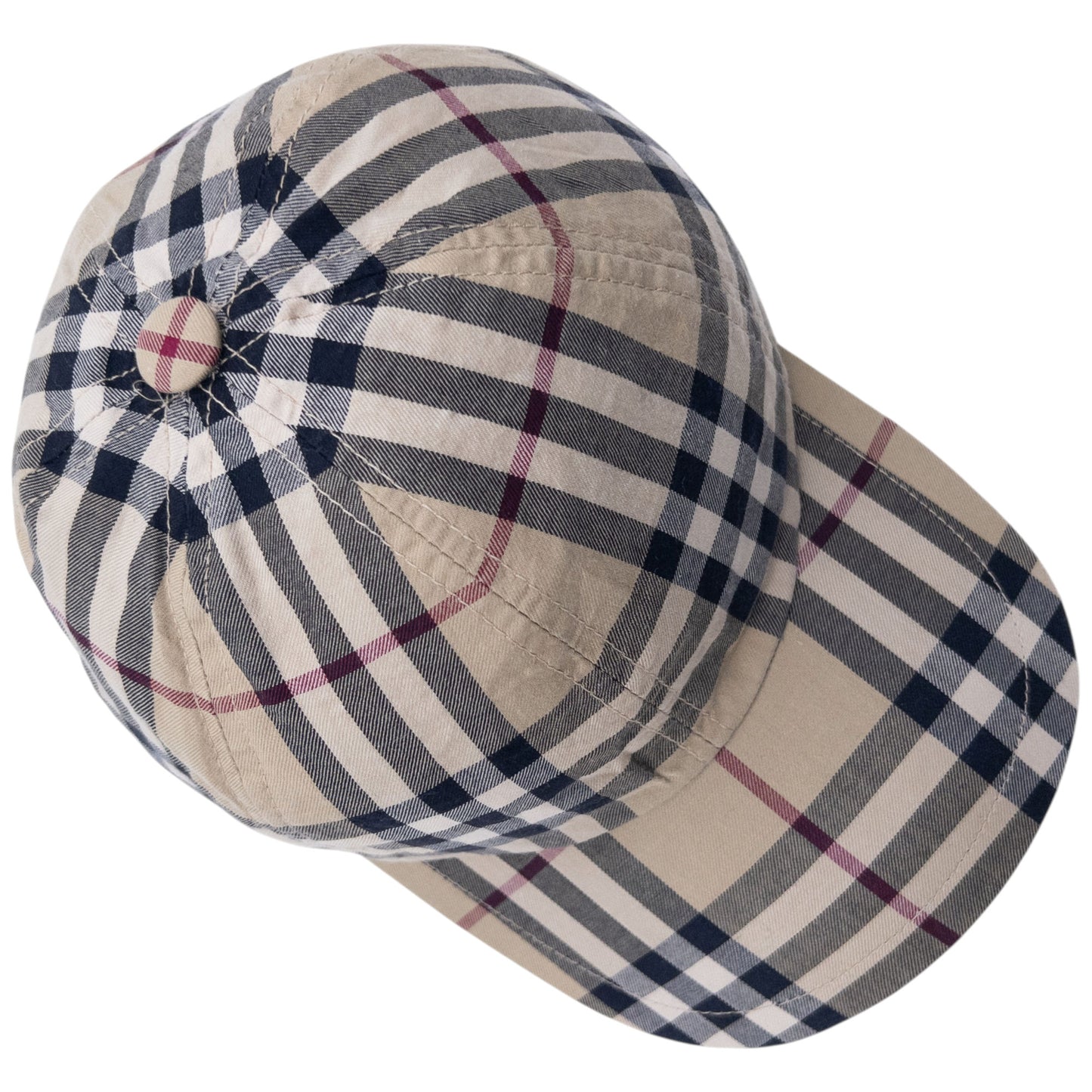 Vintage 2000s Burberry Nova Check Hat