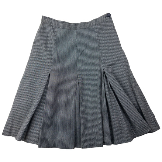 Vintage 70s Dior Seperables Pleated Skirt Womens Size W30