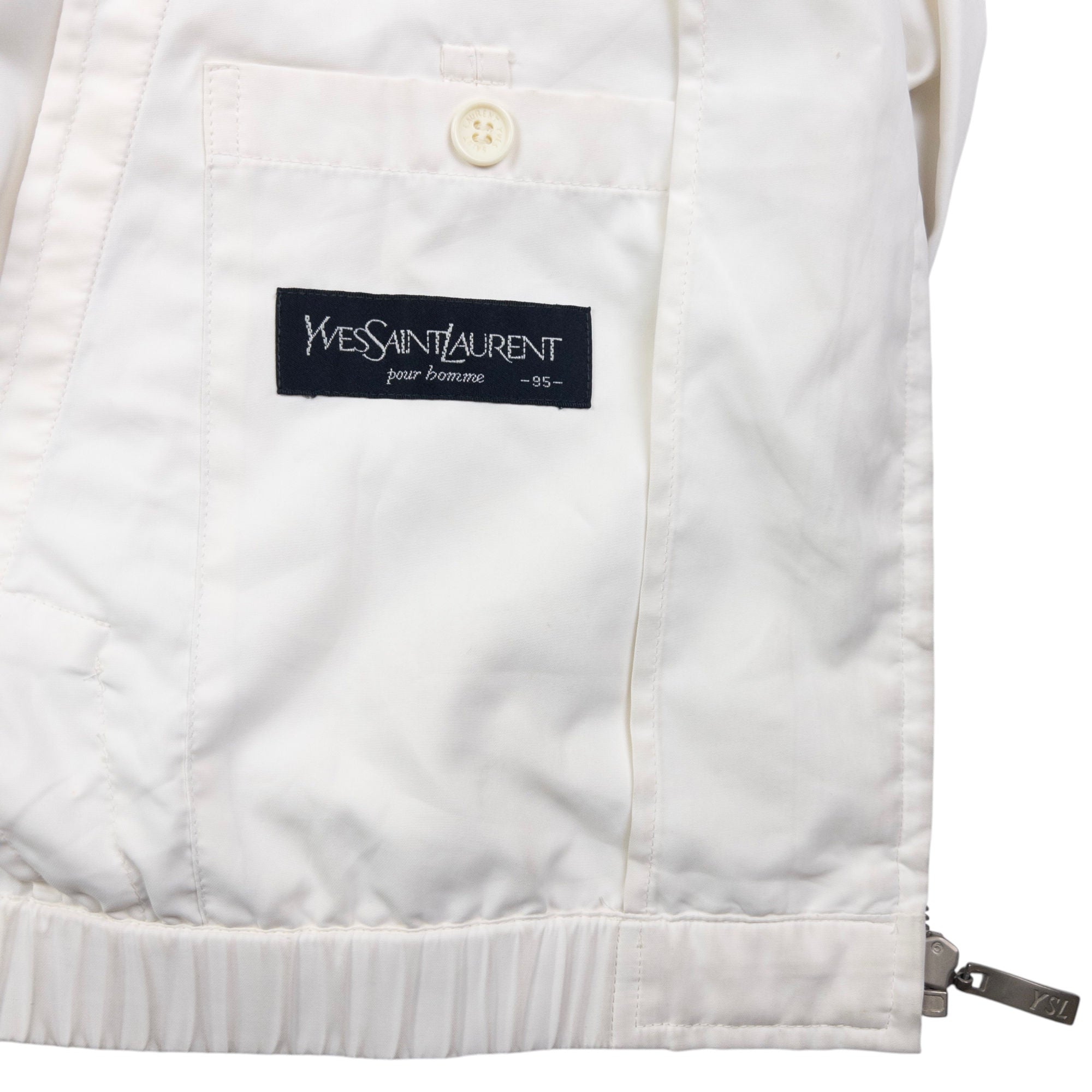 Vintage YSL Yves Saint Laurent Harrington Jacket Size S