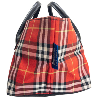 Vintage 2000s Burberry Blue Label Nova Check Handbag