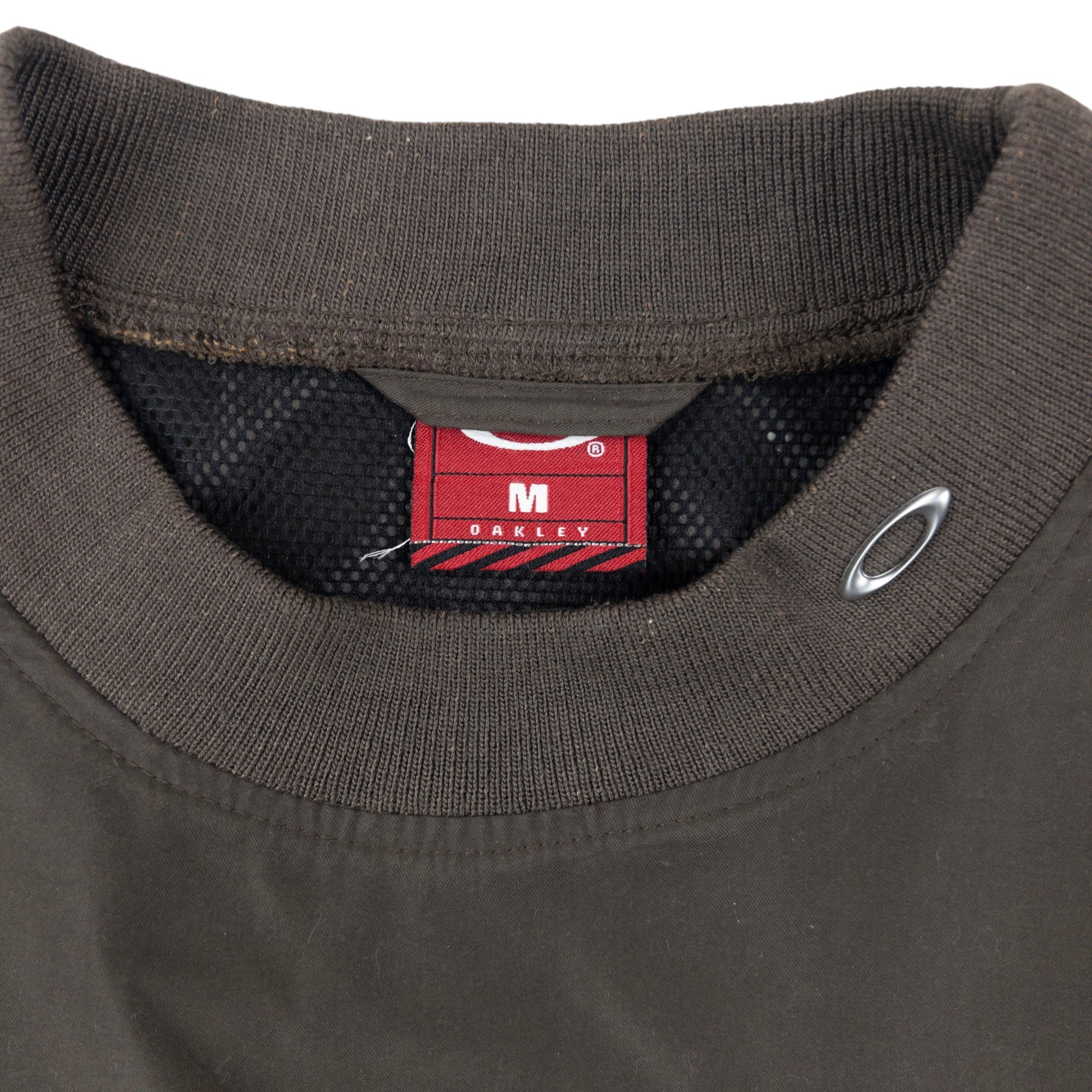 Vintage 90s Oakley Side Zip Pullover Jacket Size M