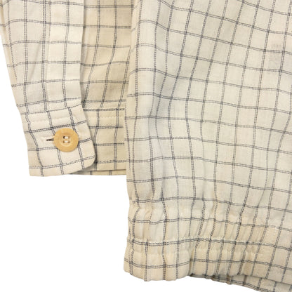 Vintage 90s YSL Yves Saint Laurent Checkered Harrington Jacket Size XS