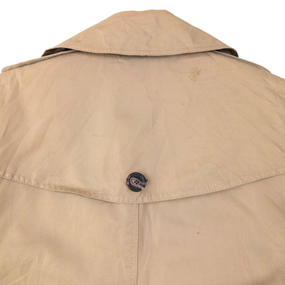 Vintage 2000s Burberry Blue Label Nova Check Lined Trench Jacket Womens Size M