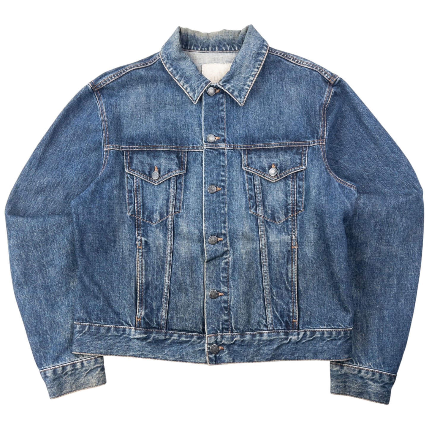 Vintage 2000s Gucci Button Up Denim Jacket Womens Size L