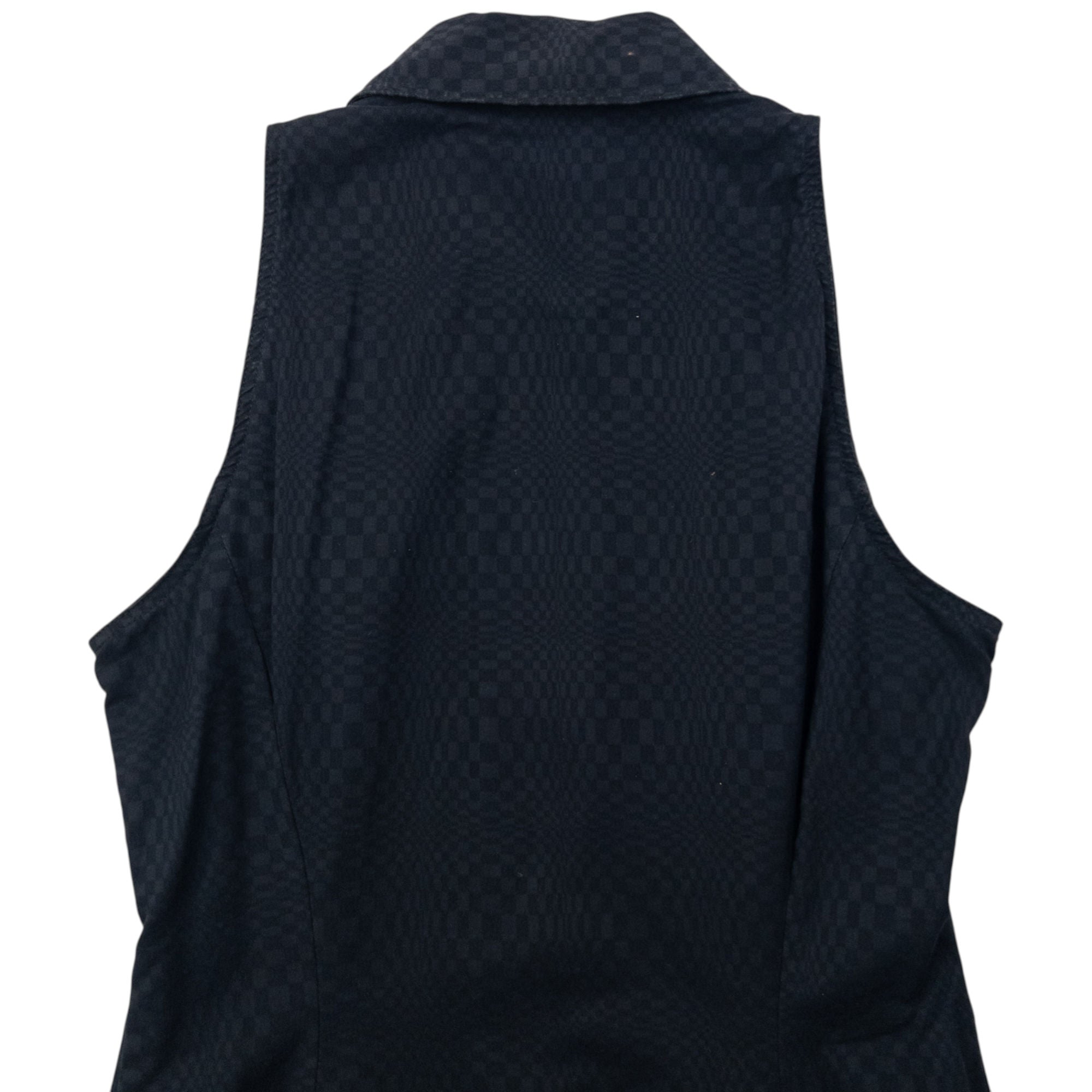 Vintage 90s Versace Jeans Couture Full Zip Collar Dress Womens Size M