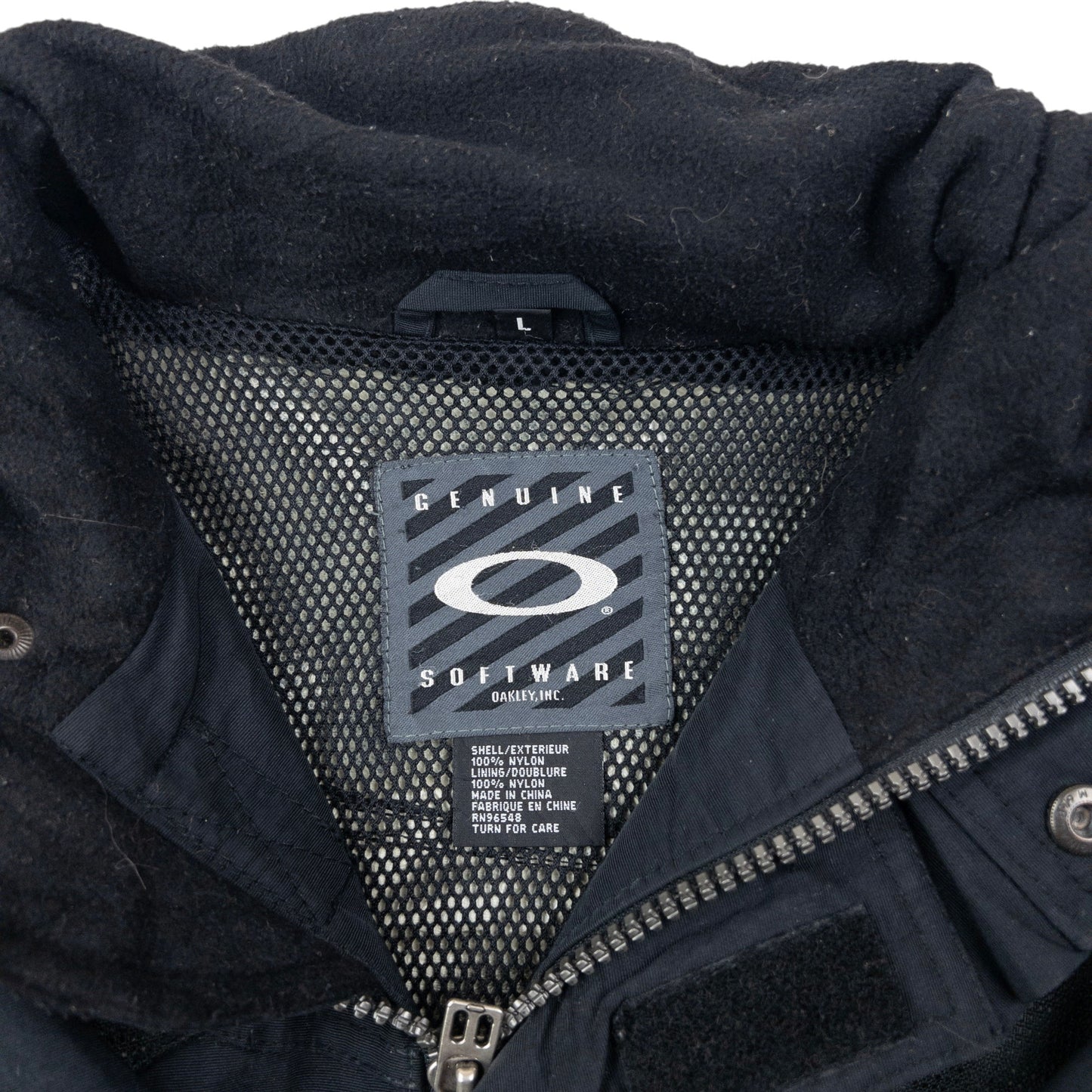 Vintage 90s Oakley Zip Up Jacket Size L