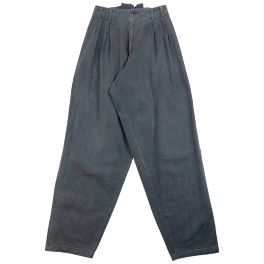 Vintage 90s Y's For Men By Yohji Yamamoto Pleated Denim Jeans Size W28