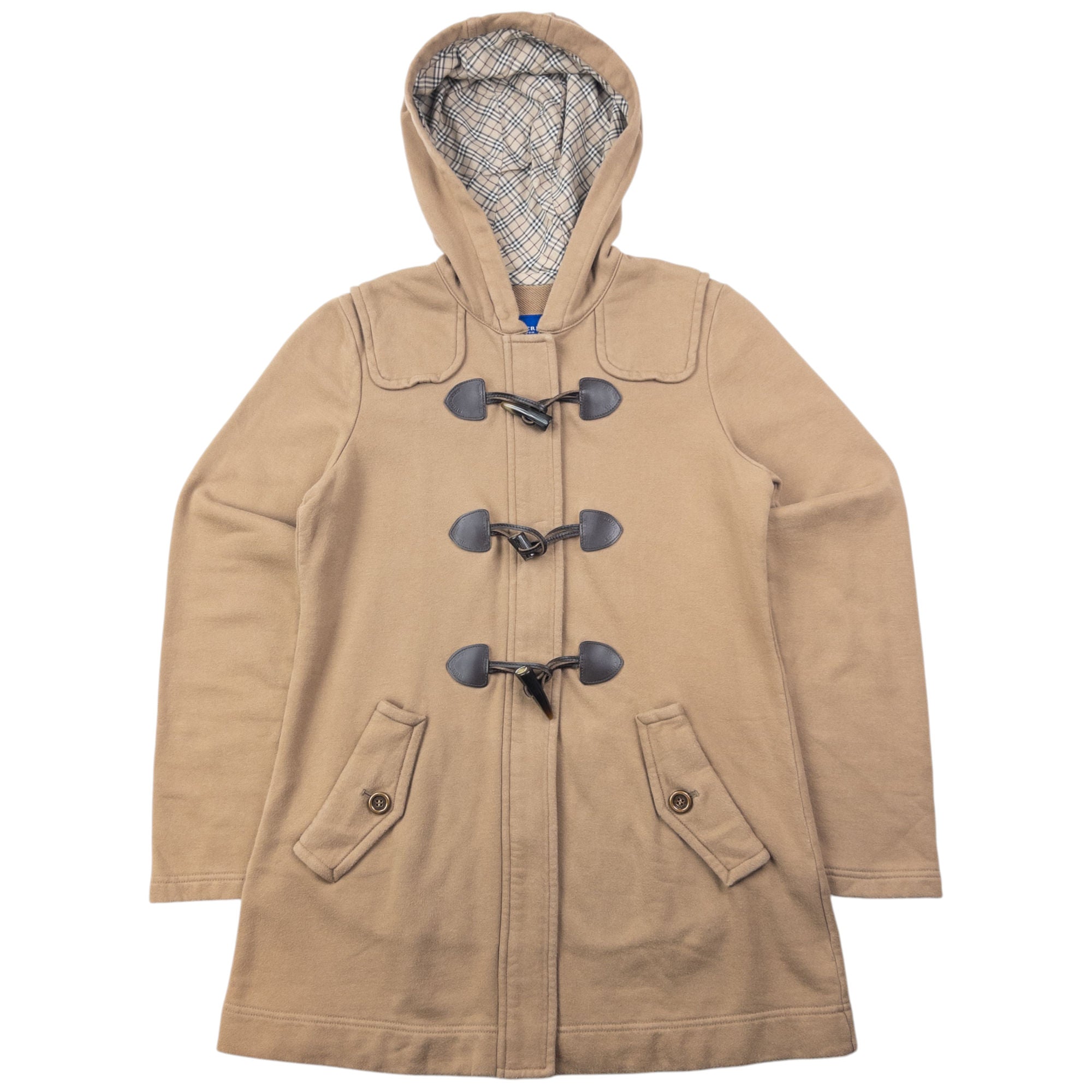 Vintage 2000s Burberry Blue Label Duffel Jacket Womens Size M