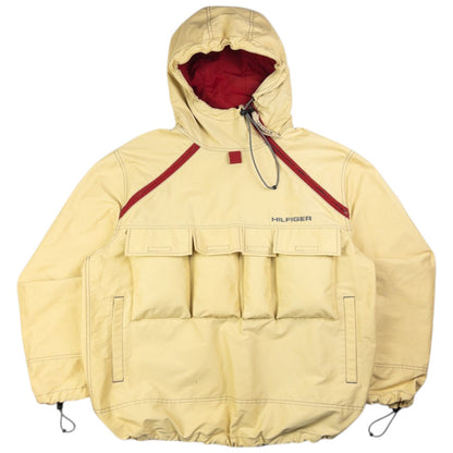 Vintage 2000s Tommy Hilfiger Q Zip Cargo Jacket Size L
