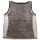 Vintage 90s Fendi Monogram Layered Mesh Top Womens Size M