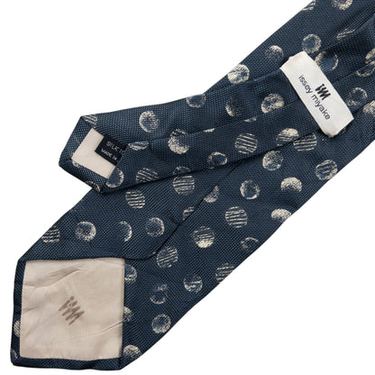 Vintage Issey Miyake Polka Dot Silk Tie