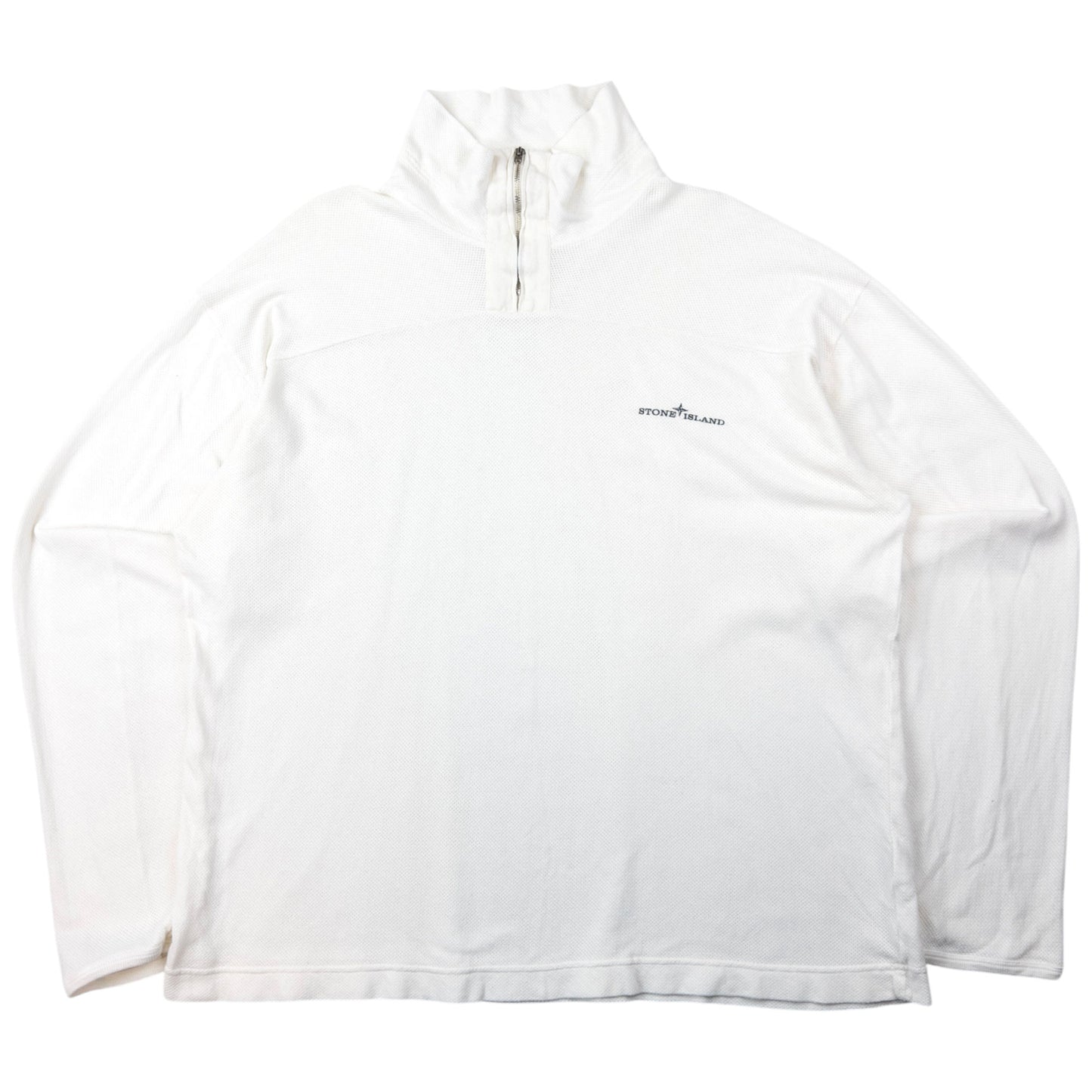 Vintage Stone Island Q Zip Jumper Size L