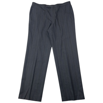 Vintage 80s YSL Yves Saint Laurent Jacket & Trousers Wool Suit Set Size XL